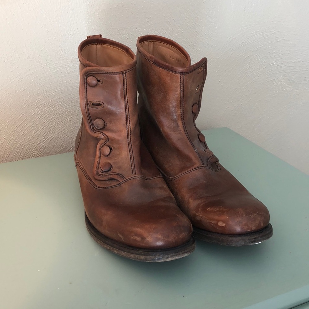 John Varvatos Men’s Bowery Button Boot- 11.5